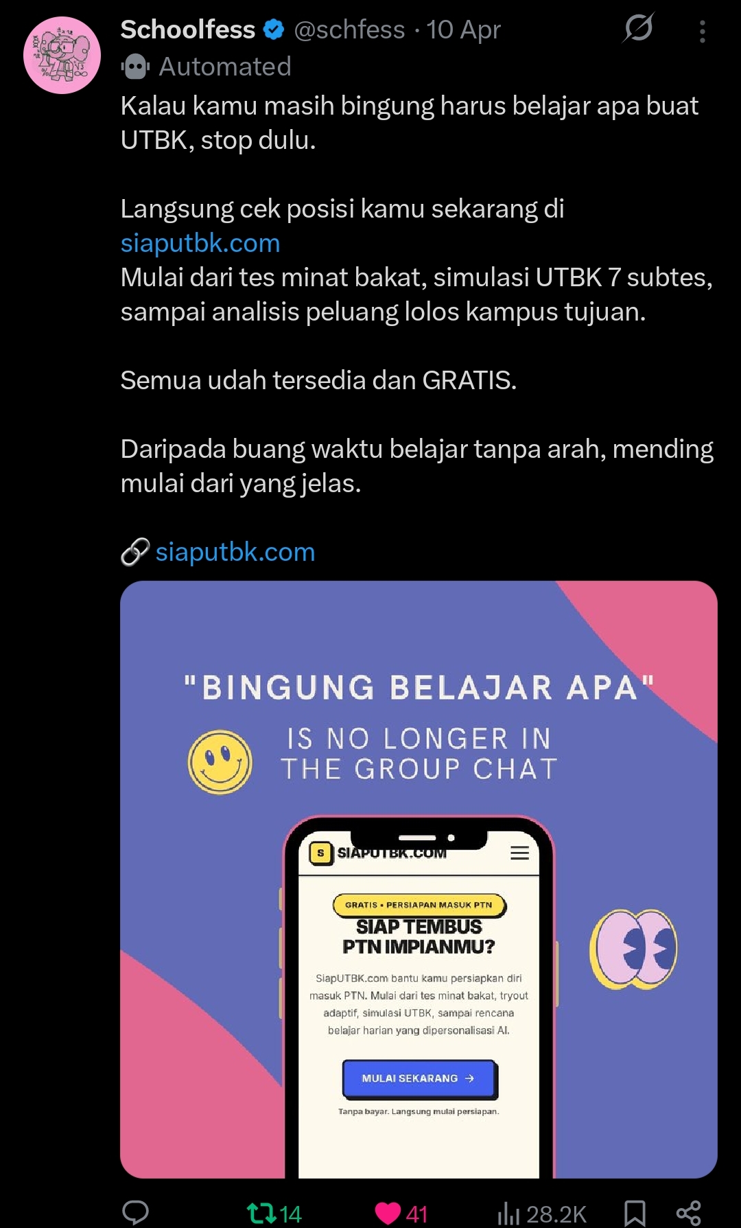 SiapUTBK post